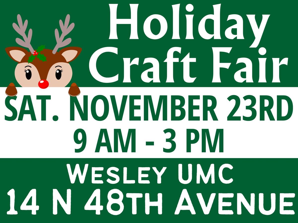 Wesley Craft Fair