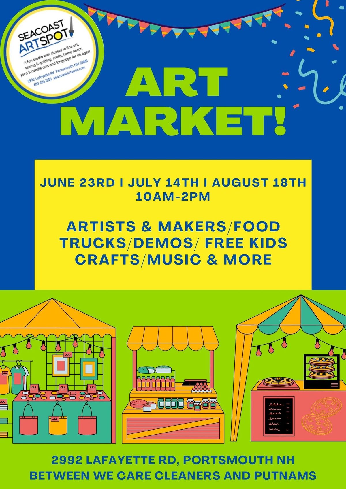 Seacoast ArtSpot Art Market! 