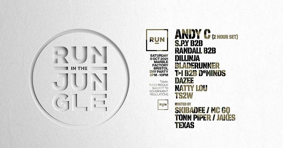 RUN in the Jungle day party with Andy C