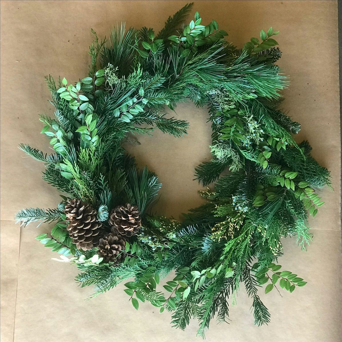 Fresh Holiday Wreath Workshop - Melrose & Madison