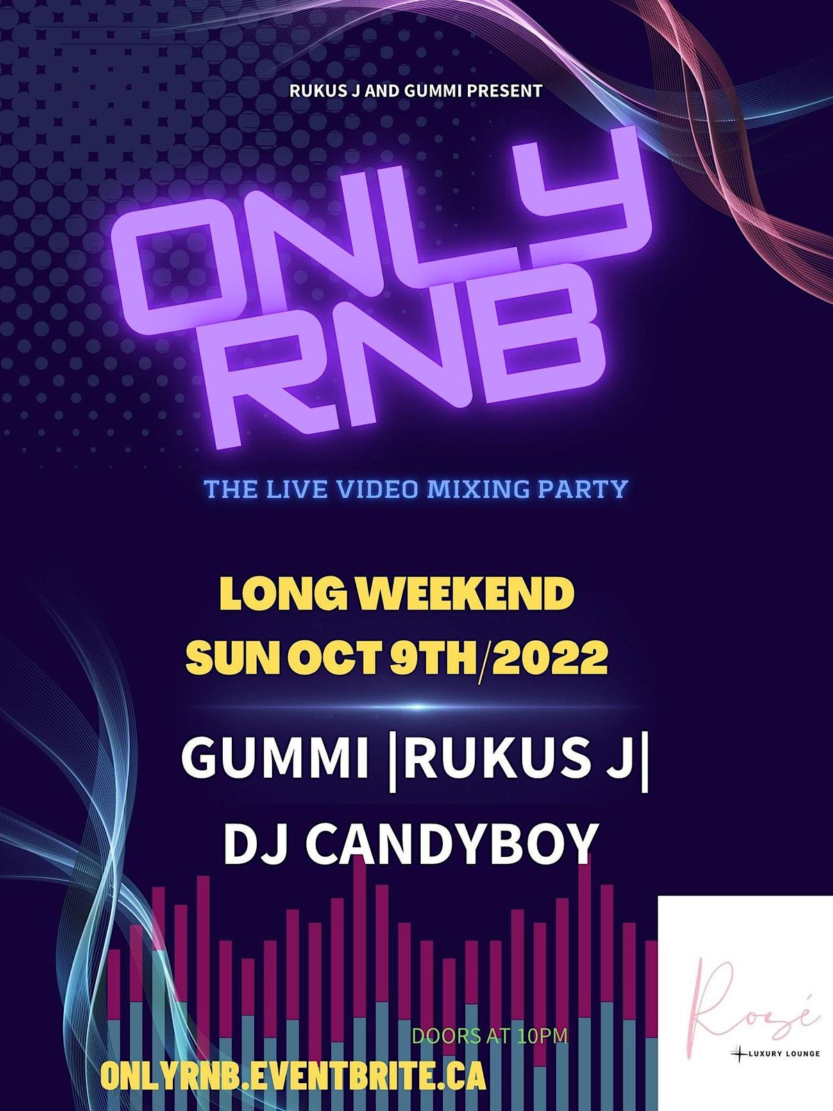 Only RnB (The RnB VIDEO PARTY), 628 8 Ave SW, Calgary, 9 October to 10