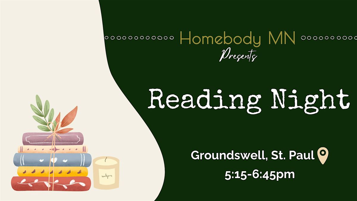 Reading Night with Homebody MN