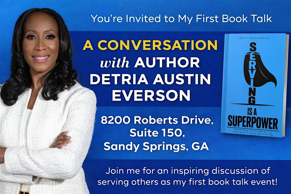 Serving is a Superpower Book Talk with Author Detria Austin Everson