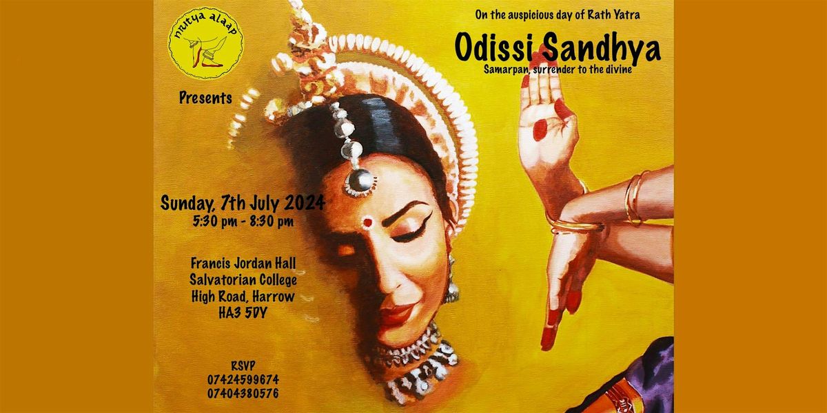 Odissi Sandhya- Samarpan, surrender to the Divine