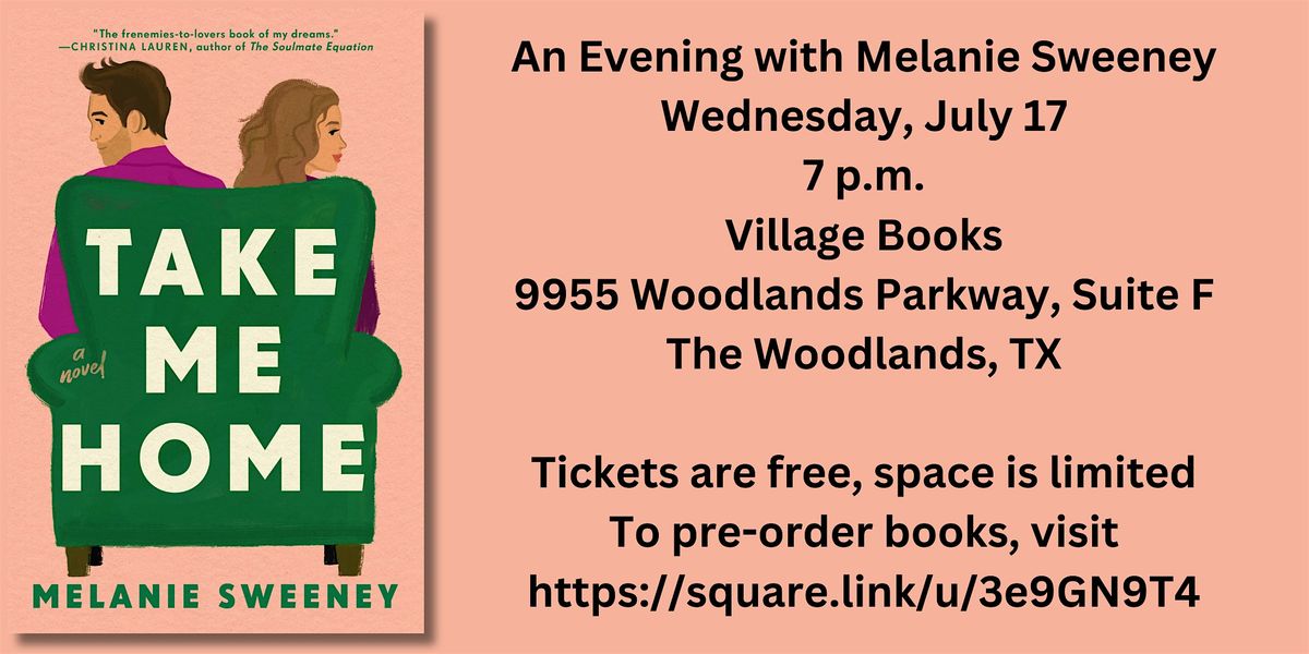 An evening with Melanie Sweeney