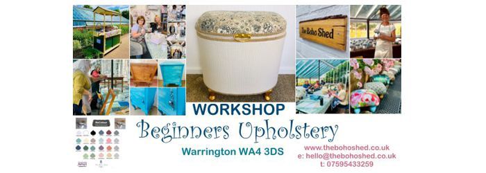 Beginners Upholstery Workshop - Warrington