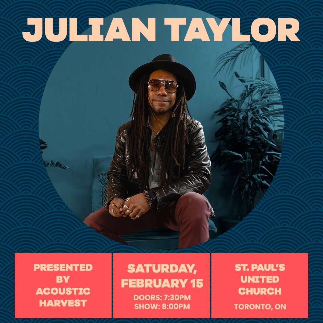 Julian Taylor live at St. Paul's United Church