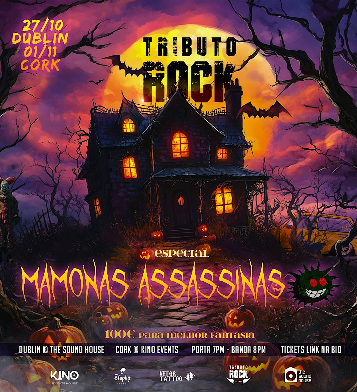 TRIBUTO ROCK HALLOWEEN  - Especial Mamonas Assassinas