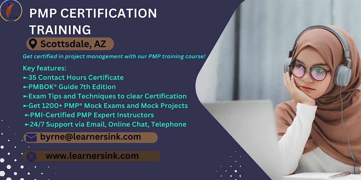 Confirmed PMP exam prep workshop in Scottsdale, AZ