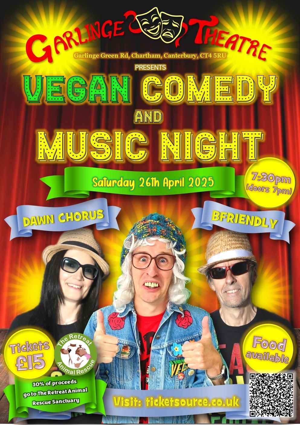 VEGAN COMEDY AND MUSIC NIGHT