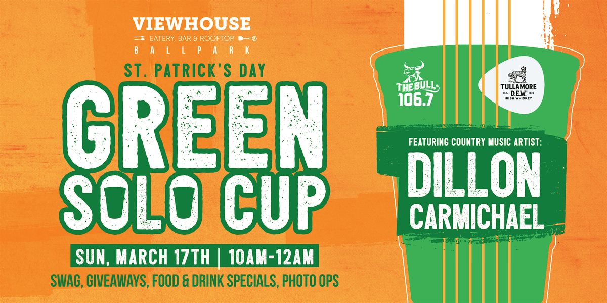 St. Patrick's Day Green Solo Cup Concert
