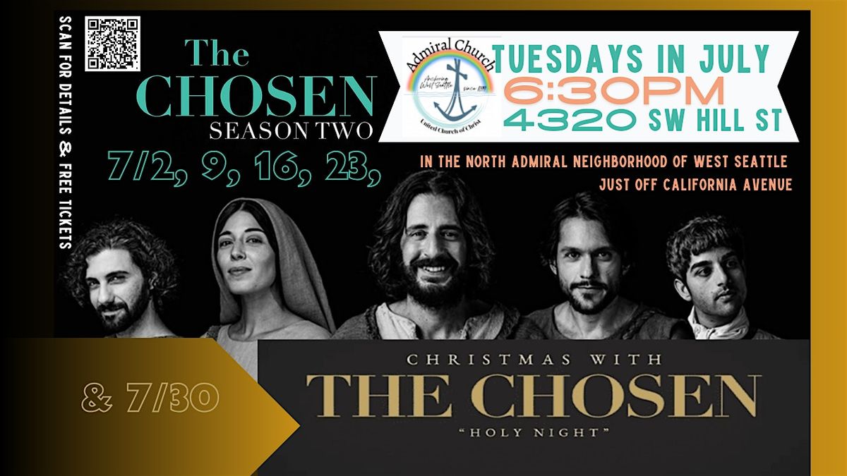 \u201cThe Chosen\u201d | Special screenings & discussion | Tuesdays in July