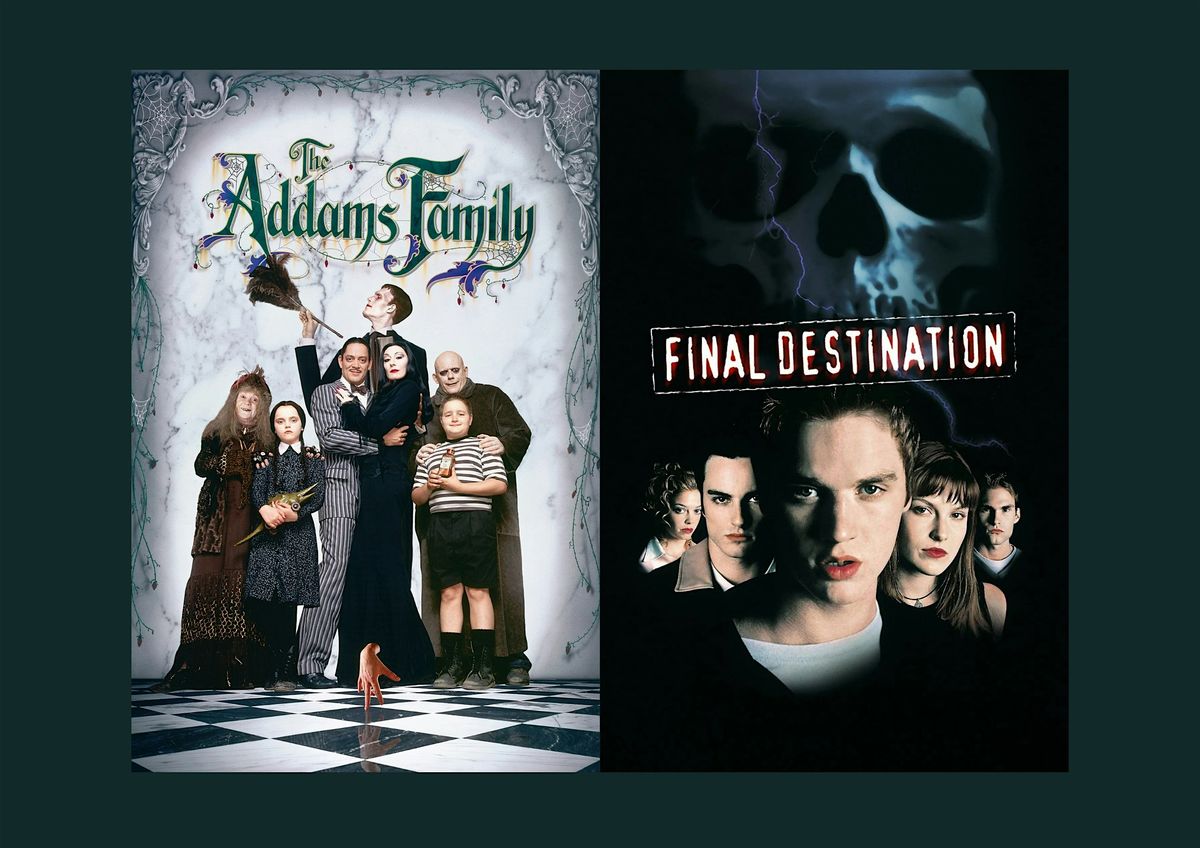 Grande Sunset Theatre: DOUBLE FEATURE Addams Family and Final Destination