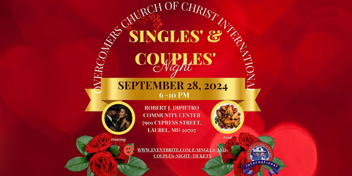 Overcomers Church Of Christ International's Singles and Couples Night