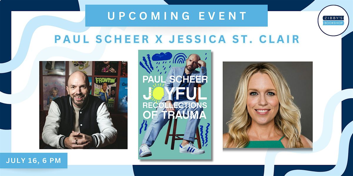 Author event! Paul Scheer with Jessica St. Clair