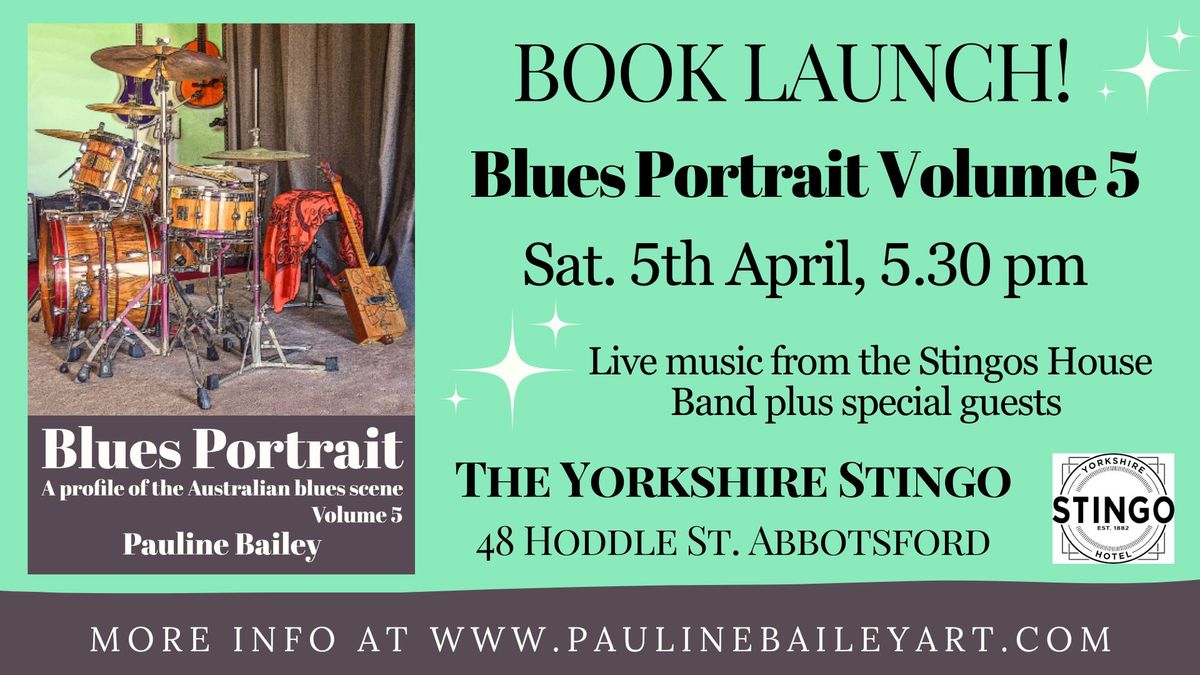 Book Launch - Blues Portrait Volume 5