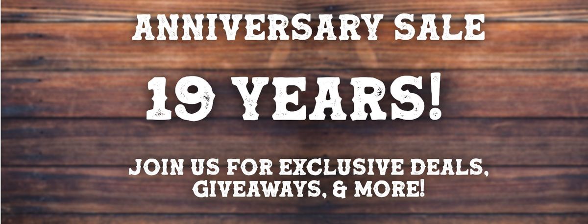 Old Town Horse & Pet\u2019s 19th Anniversary Sale Celebration!