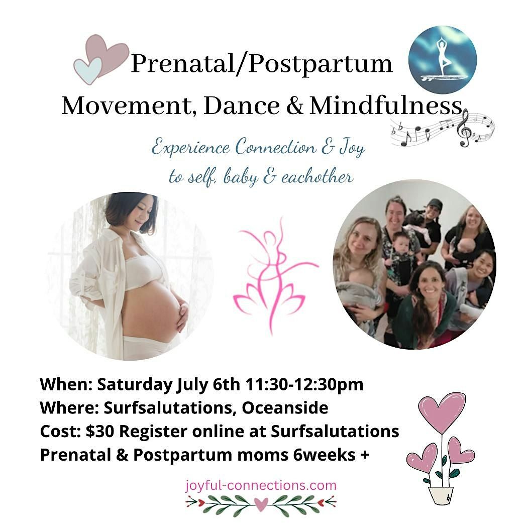 Pre & Post Natal (Babywearing) Dance, Movement and Mindfulness Class