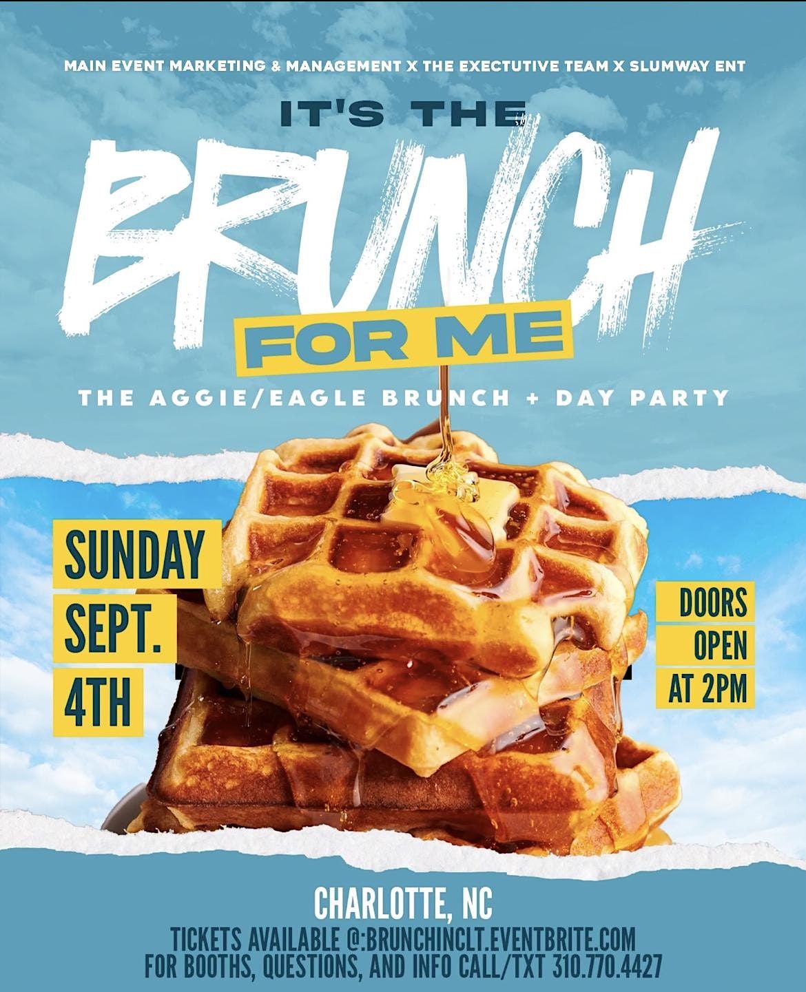 IT'S THE BRUNCH FOR ME  || THE AGGIE-EAGLE BRUNCH + DAY PARTY
