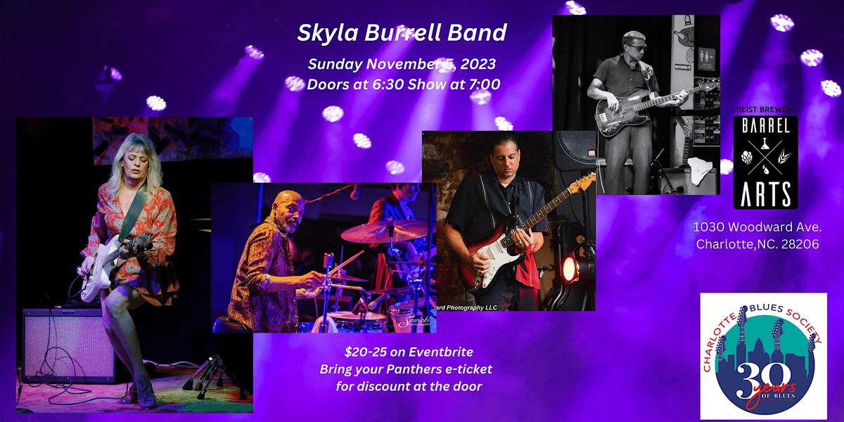 Blues Sunday:  Skyla Burrell Band