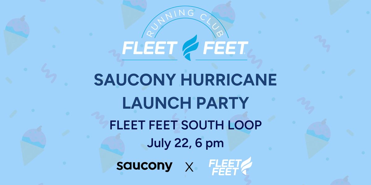 Saucony Hurricane Launch Party