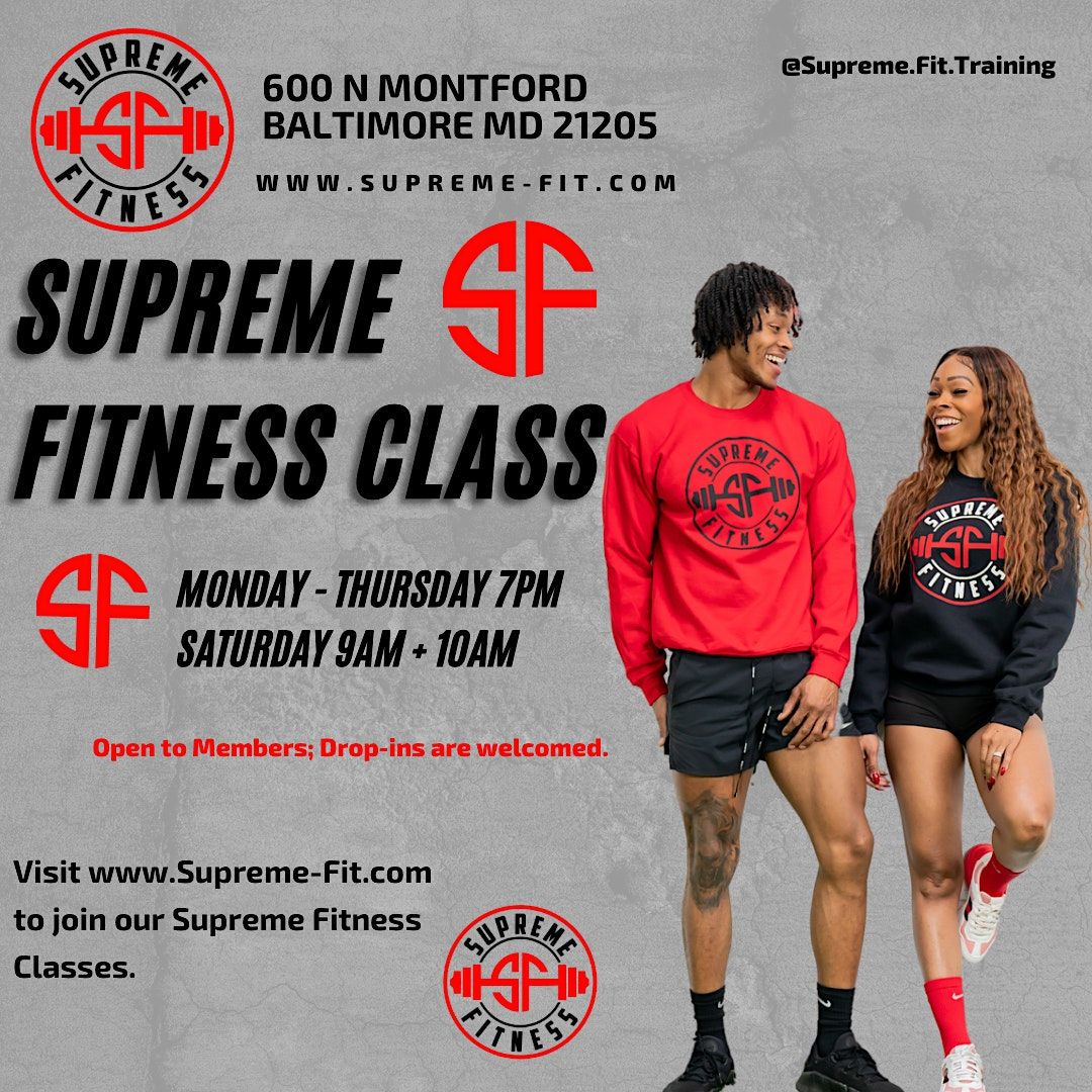 Supreme Fitness Class