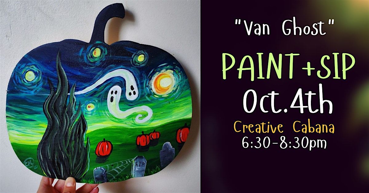 Van Ghost Paint Party | Creative Cabana