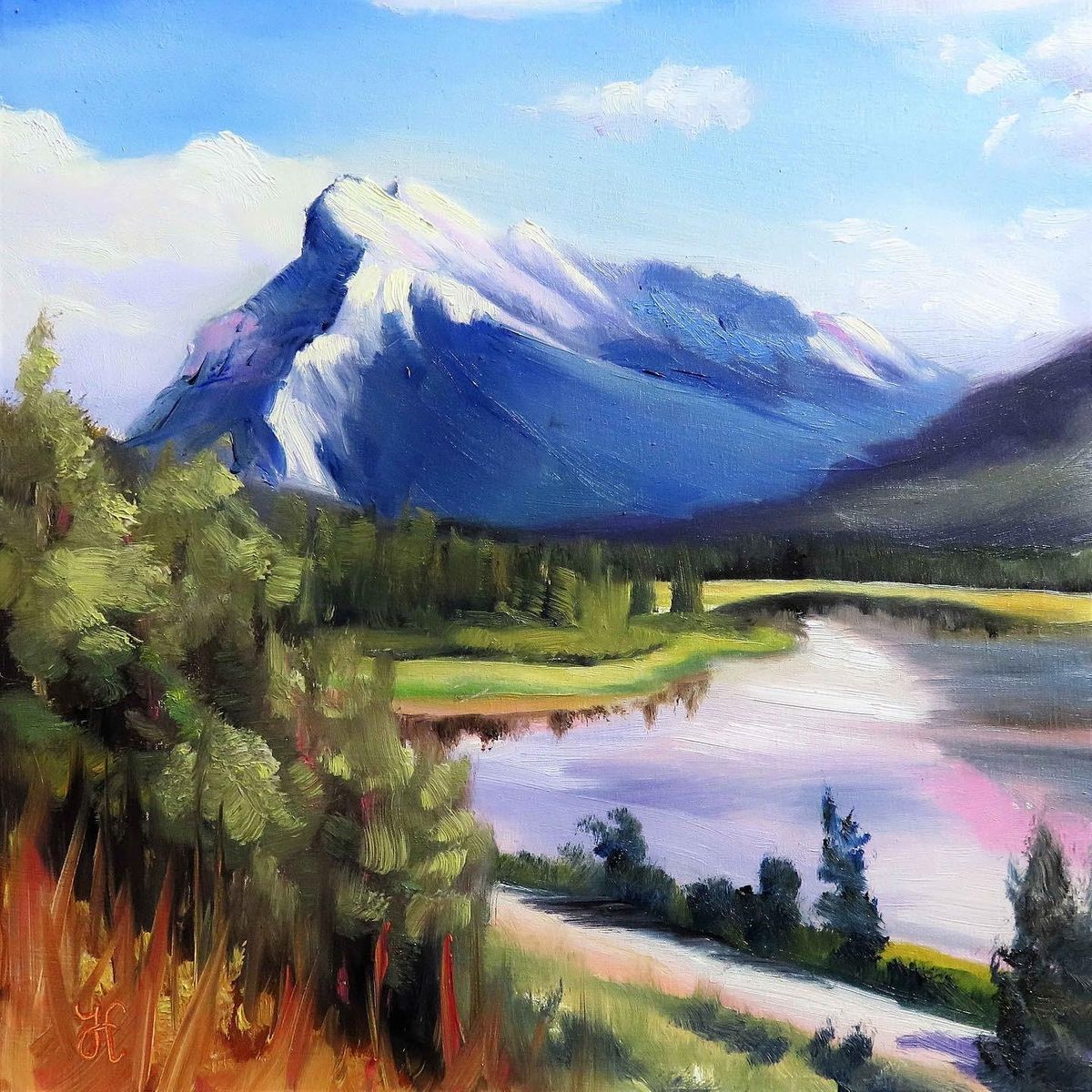 Paint To Learn Learn The Fundamentals Of Oil Painting A Mountain Scene   78c7669246c13905cf56406e35995dc3c63975da20f732427b44512abd2a0edf Rimg W1200 H1200 Gmir 