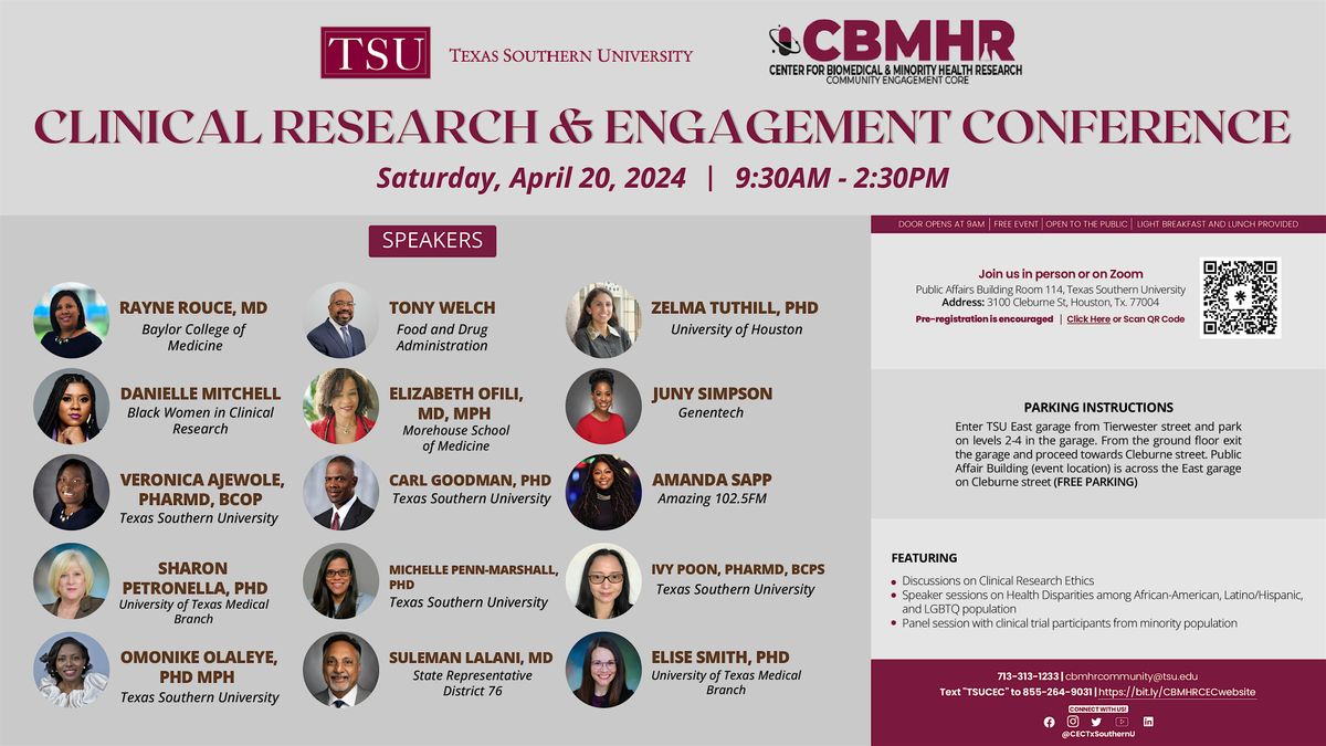 Clinical Research & Engagement Conference