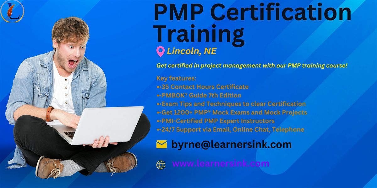 PMP Exam Prep Bootcamp in Lincoln, NE