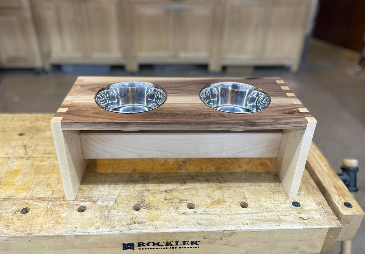 Raised Dog Bowl Feeder