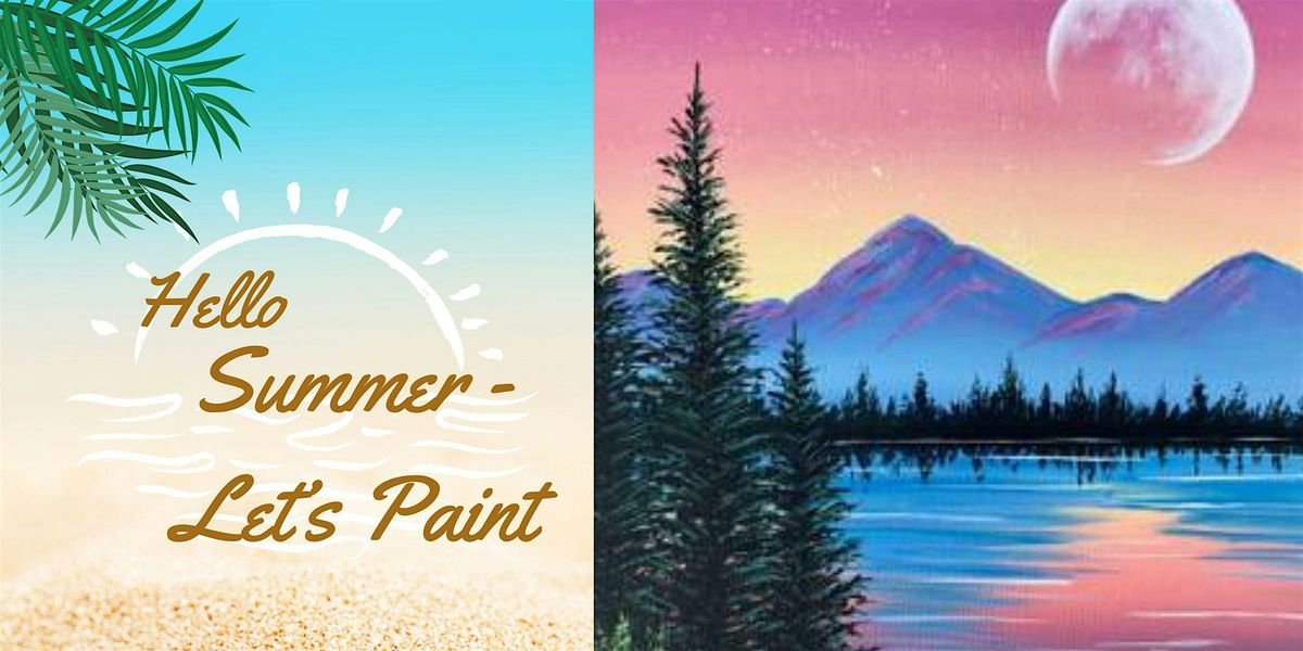 Paint & Sip at Le Fantome