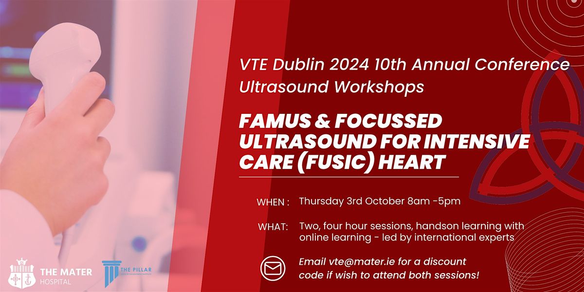 Ultrasound Workshops - FAMUS & Focussed Ultrasound for Intensive Care Heart