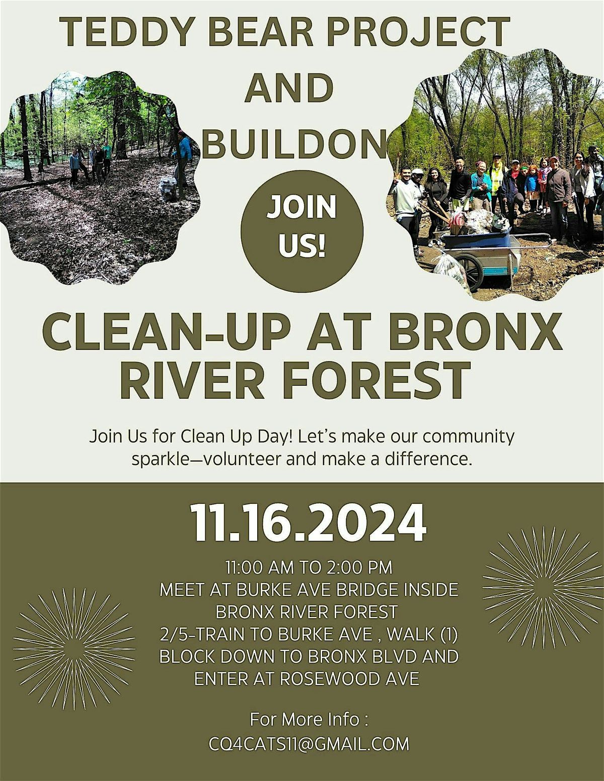 Bronx River Forest Clean-up