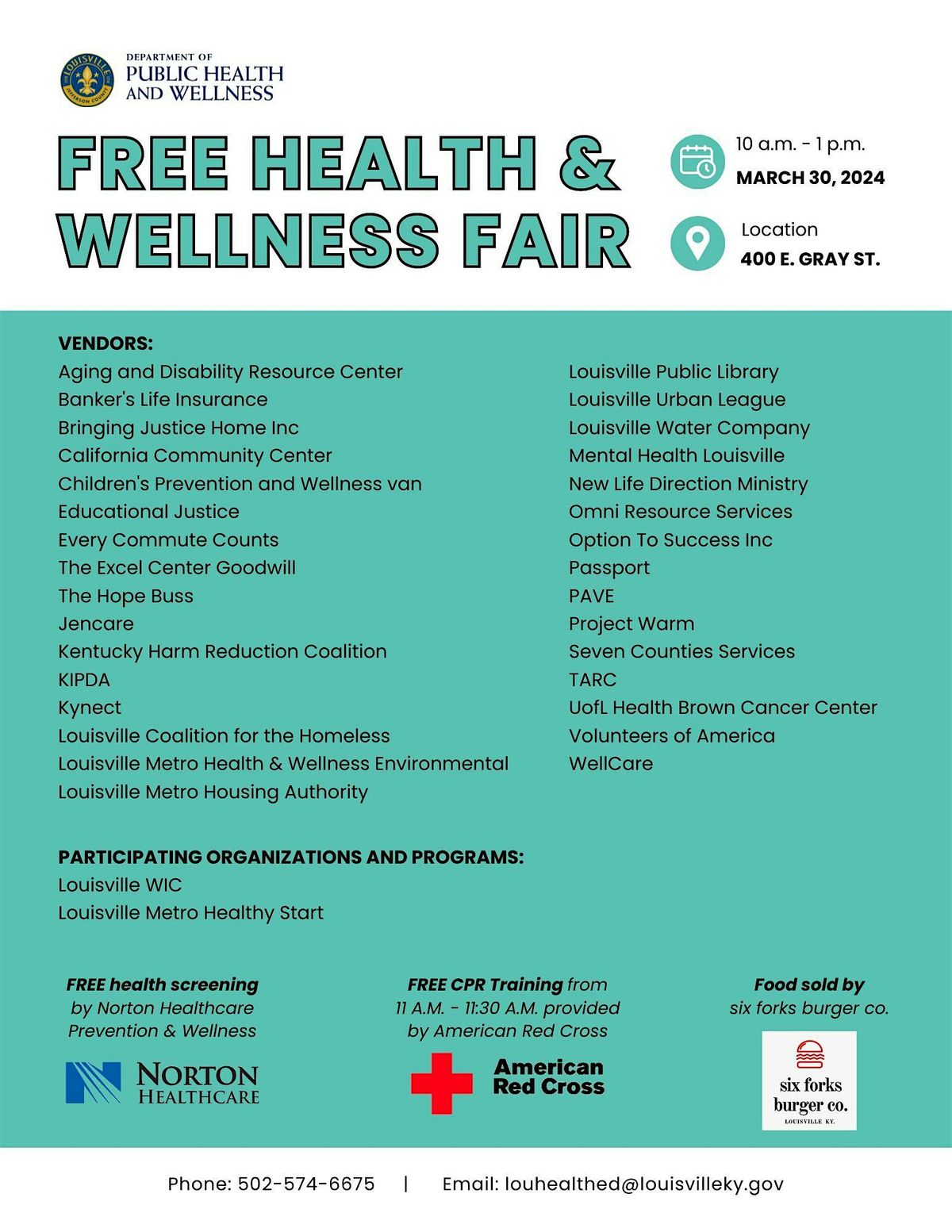 Health & Wellness Fair