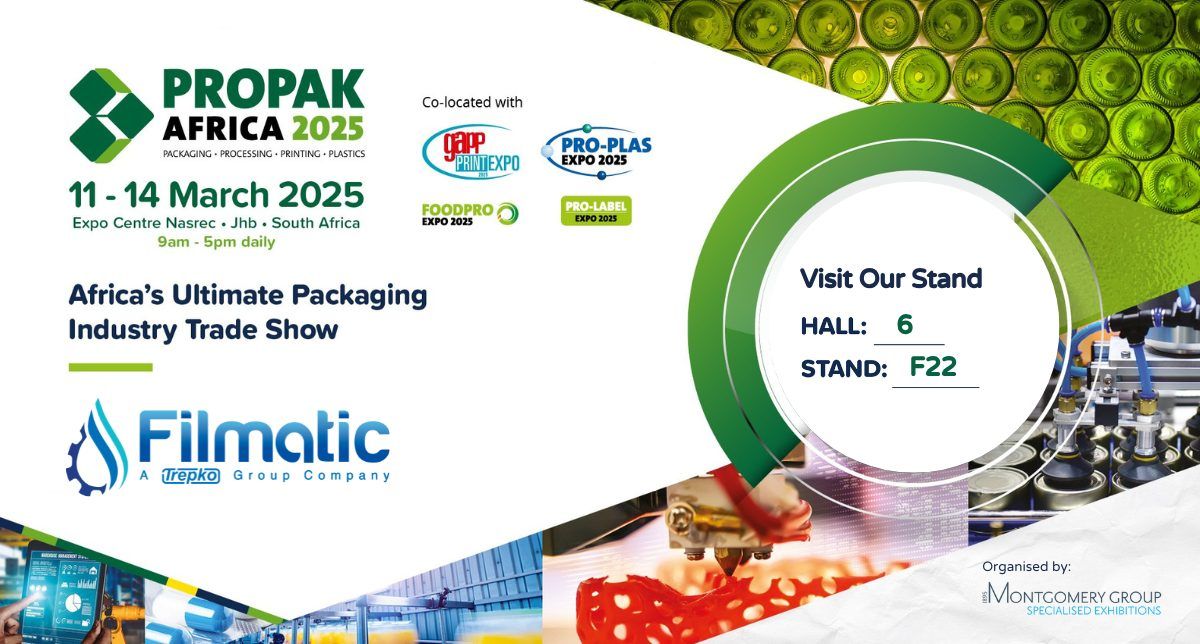 Propak Africa: 11-14 March 2025 (Hall 6 Stand F22)