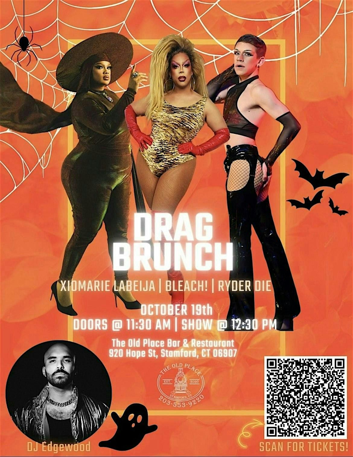 The Old Place Drag Queen Brunch Ticket - NEW DATE - 11\/9