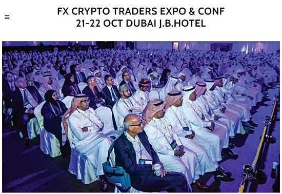 FX Crypto Trading Expo Dubai.