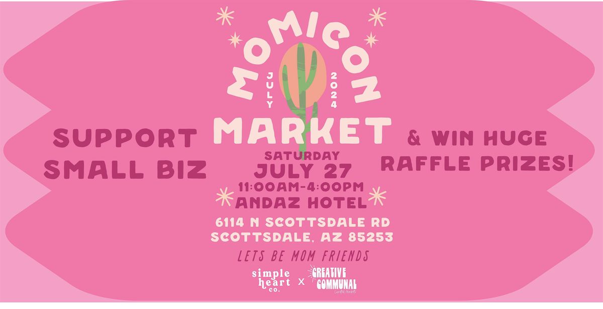 Momicon Artisan Market by Creative Communal x Simple Heart Co.