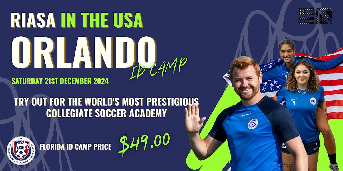 RIASA WOMEN'S ORLANDO COLLEGE SOCCER ID CAMP - DECEMBER 21ST 2024