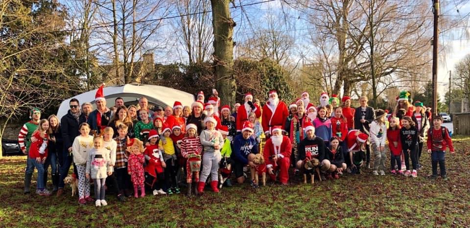 Crudwell Santa Dash 2024