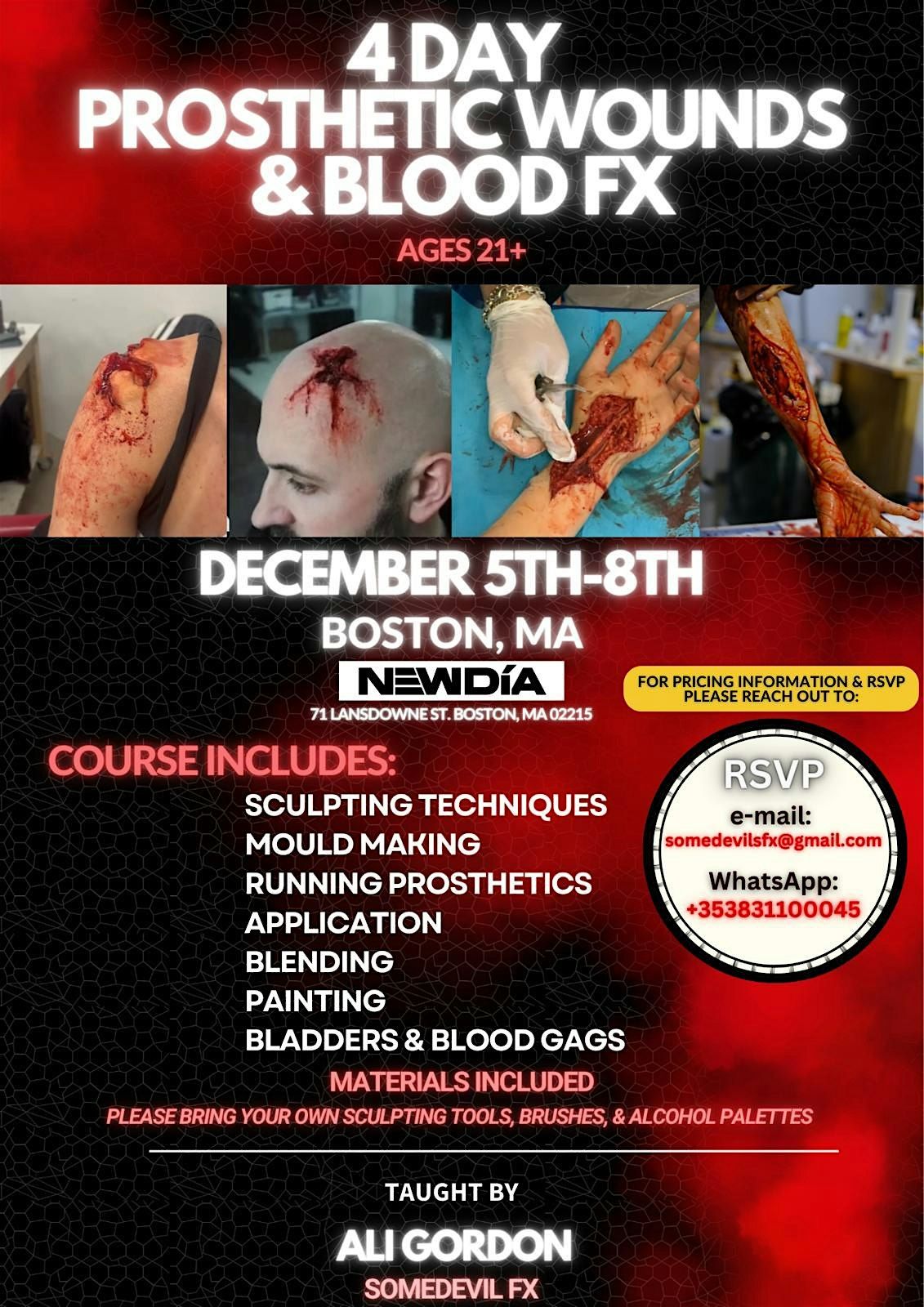 FX Course: Prosthetics & Blood FX