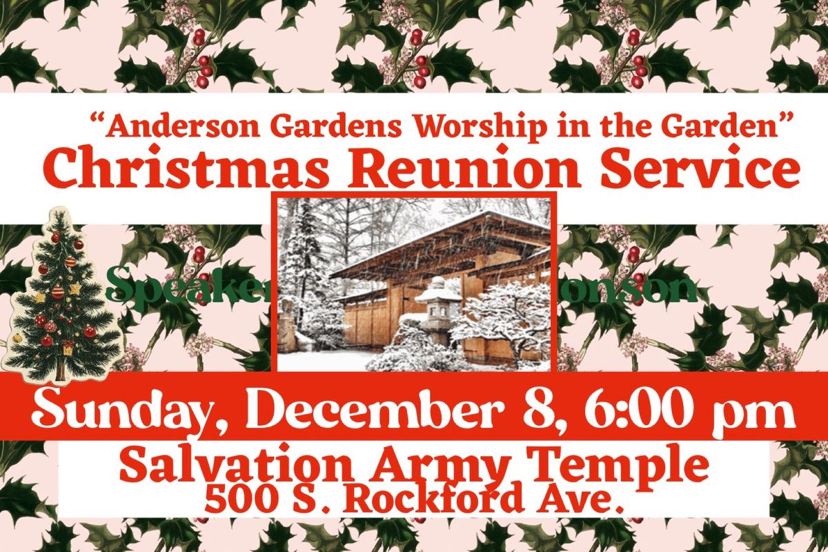 \u201cAnderson Gardens\u201d Christmas Service at the Salvation Army