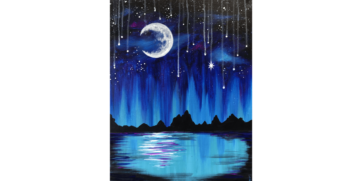 Cosmic Starfall - Paint and Sip in Sacramento | Classpop!\u2122