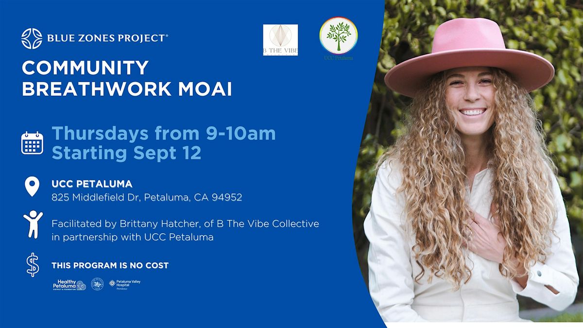 Blue Zones Project Petaluma: Community Breathwork Moai