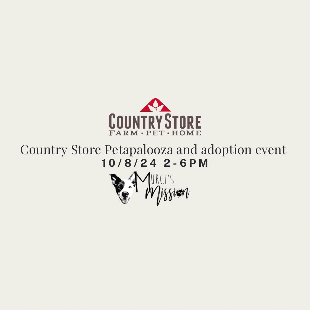 Country Store Petapalooza and Adoption Event 