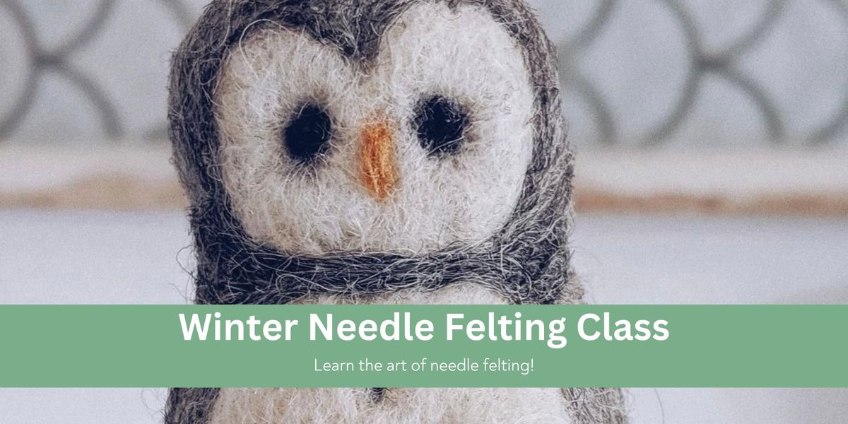 Winter Needle Felting Class