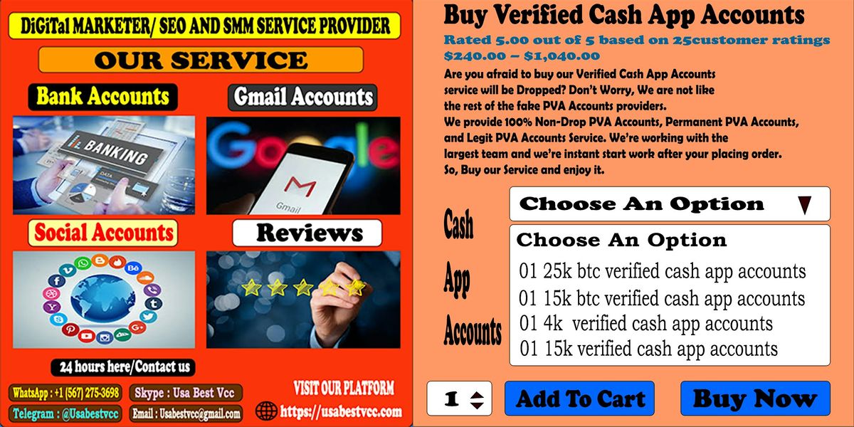 12 Best Site To Buy Verified CashApp Accounts