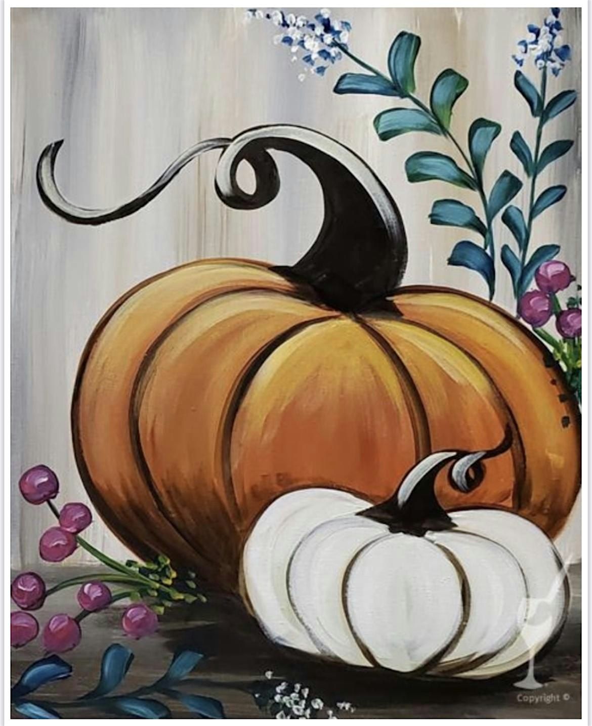 \u201cRustic Pumpkins\u201d Paint Craze at Drunken Rabbit Brewing - Nov 11th