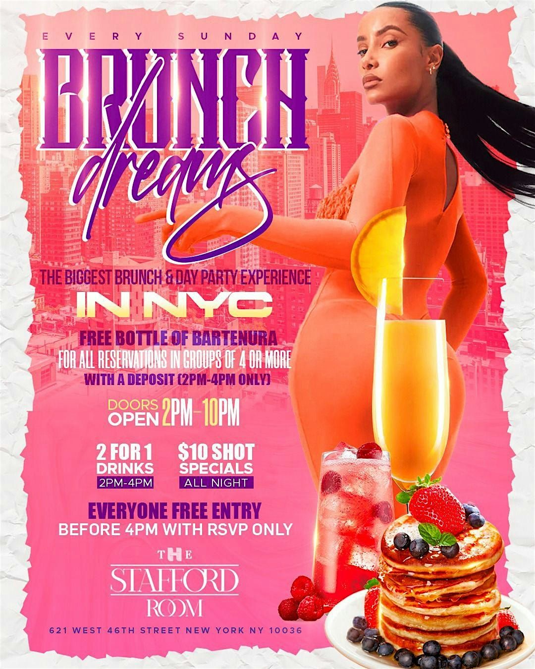 Brunch Dreams -  The #1 Sunday Brunch and Day Party - Presented By #LBN